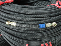 Cotton Over Braided Fuel Hose