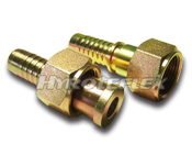 ORFS FEMALE FLAT SEAL SLIP ON NUT FOR BRAIDED HOSE 34211