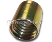 NON-SKIVE FERRULE FOR SAE 100R1AT/R2AT HOSE OR DIN 853 1SN/ 03310