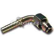 90° ELBOW METRIC FEMALE 24° CONE LIGHT SERIES WITH O-RING DI 30491