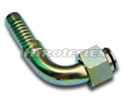 90° ELBOW METRIC FEMALE 24CONE HEAVY SERIES WITH O-RING DIN 30591