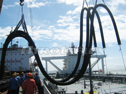 Marine Dock Oil Hose With Steel Flange
